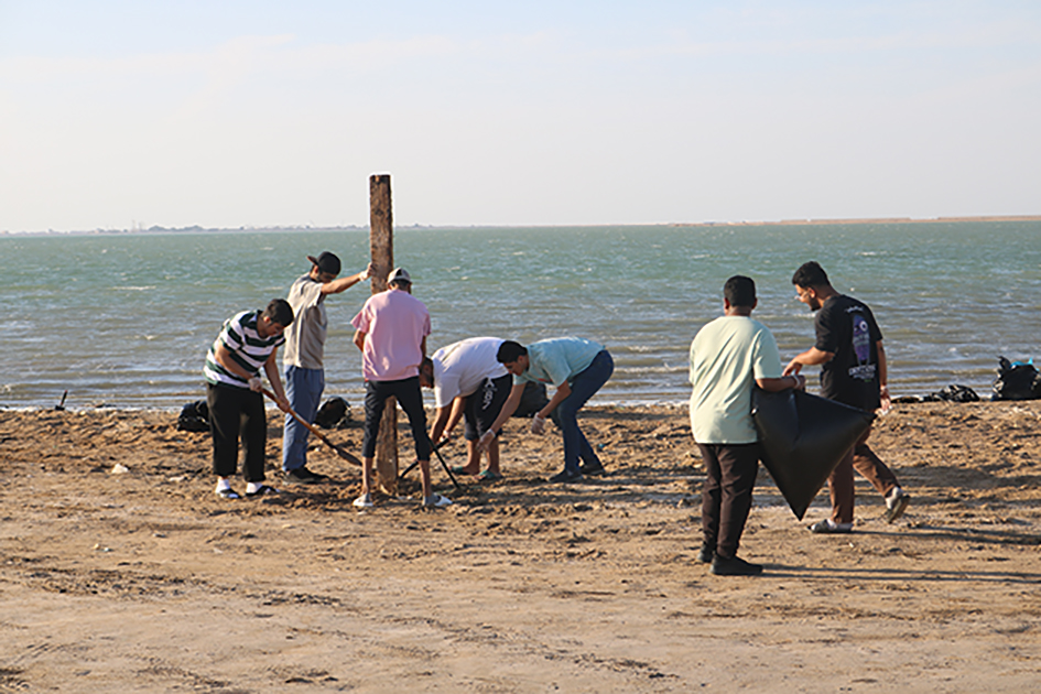 Cleaning Initiative of Obhur Beach in Jeddah